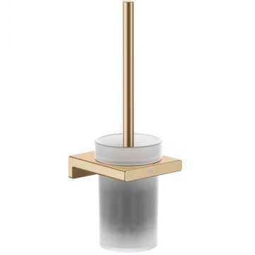 Набор для WC Hansgrohe (Хансгрое) AddStoris, настенный монтаж, шлифованная бронза, 41752140