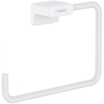 Полотенцедержатель Hansgrohe AddStoris 18.9 см, кольцо, Белый матовый 41754700