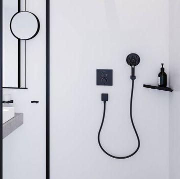 Стакан для зубных щеток Hansgrohe AddStoris, черный матовый, 41749670
