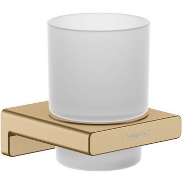 Стакан для зубных щеток Hansgrohe AddStoris, шлифованная бронза, 41749140