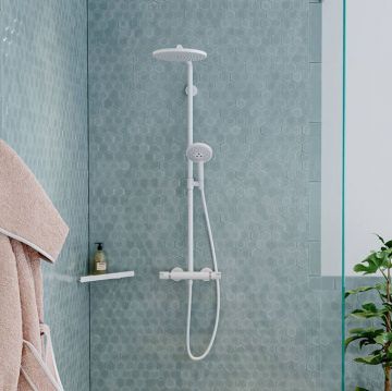 Угловая корзинка Hansgrohe (Хансгрое) AddStoris, 41741700, Белый матовый