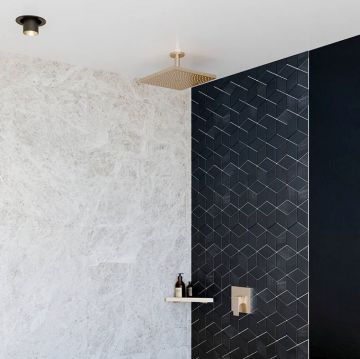 Угловая корзинка Hansgrohe (Хансгрое) AddStoris, шлифованная бронза, 41741140