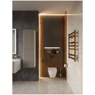 Держатель для туалетной бумаги DEKOR BANYO SS 304 Gold SS304 007 02 настенный, золото