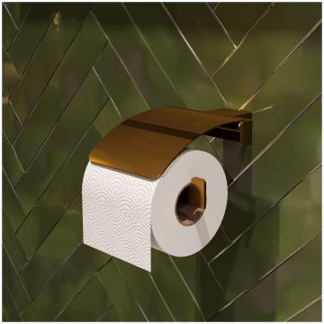 Держатель для туалетной бумаги DEKOR BANYO SS 304 Gold SS304 007 12 настенный, золото