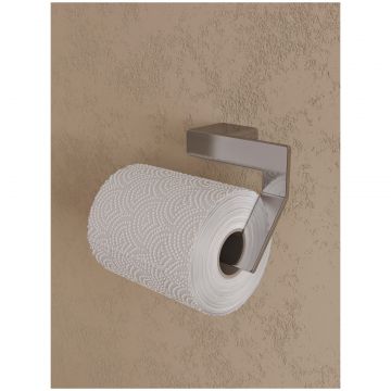 Держатель для туалетной бумаги DEKOR BANYO SS 304 SS304 007 настенный, брашированный хром