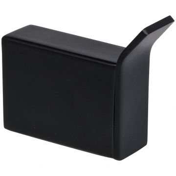 Крючок DEKOR BANYO SS 304 Black SS304 008 04 матовый черный, на шурупах