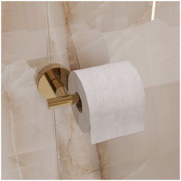 Держатель для туалетной бумаги DEKOR BANYO Alina Gold A40 407 02 настенный, золото