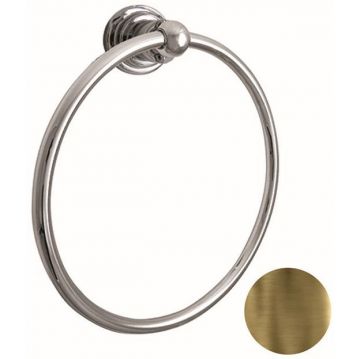 Полотенцедержатель кольцо Nicolazzi (Николации) Accessori Classica 19.5 см подвесной Бронза 1485BZ