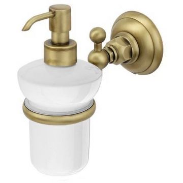 Дозатор для жидкого мыла Nicolazzi (Николации) Accessori Classica подвесной керамический Бронза C1489BZ