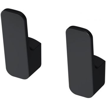 Набор крючков для полотенец Am.Pm (Ам.Пм) Func 2 шт, черный, A8F35622