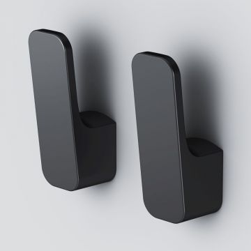 Набор крючков для полотенец Am.Pm (Ам.Пм) Func 2 шт, черный, A8F35622