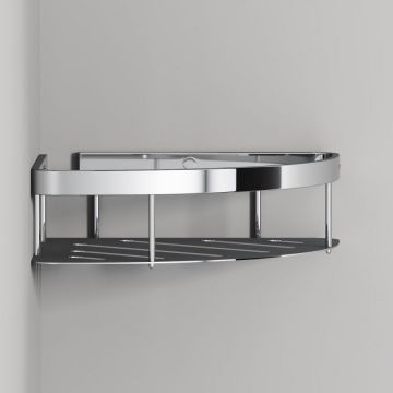Полка для душа угловая Am.Pm (Ам.Пм) Sense L, хром, A7454100