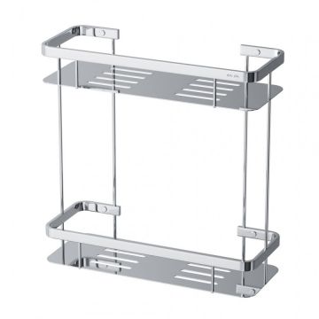 Полка для душа Am.Pm (Ам.Пм) Sense L, двухъярусная, хром, A7453200