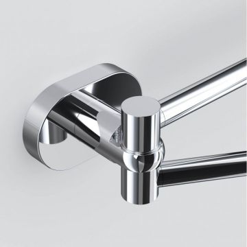 Двойная вешалка-вертушка для полотенец Am.Pm (Ам.Пм) Sense L, хром, A7432600