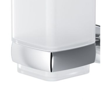 Стакан стеклянный Am.Pm (Ам.Пм) Gem с настенным держателем, хром, A9034300