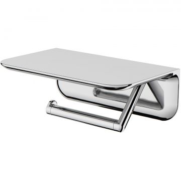 Держатель для туалетной бумаги с полкой Am.Pm (Ам.Пм) Sensation, хром, A30341500