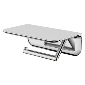 Держатель для туалетной бумаги с полкой Am.Pm (Ам.Пм) Sensation, хром, A30341500