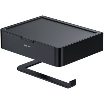 Держатель для туалетной бумаги Am.Pm (Ам.Пм) Inspire V2.0, черный, коробка, A50A341522