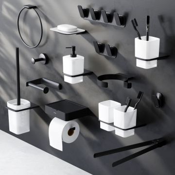 Держатель для туалетной бумаги Am.Pm (Ам.Пм) Inspire V2.0, черный, коробка, A50A341522