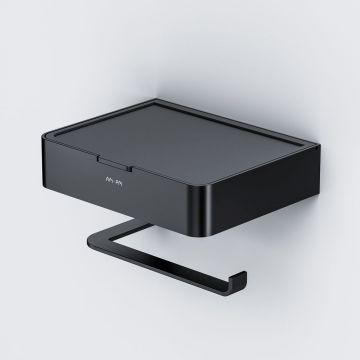 Держатель для туалетной бумаги Am.Pm (Ам.Пм) Inspire V2.0, черный, коробка, A50A341522