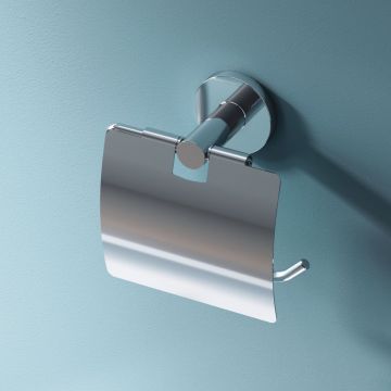 Держатель для туалетной бумаги Am.Pm (Ам.Пм) X-Joy хром, крышка, A85A341400