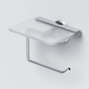 Держатель для туалетной бумаги с полкой Am.Pm (Ам.Пм) X-Joy хром, A85A341500