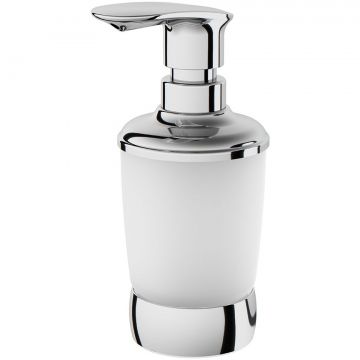 Диспенсер для жидкого мыла Am.Pm (Ам.Пм) Sensation, стекло, отдельно стоящий, хром, A3031900