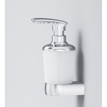 Диспенсер для жидкого мыла Am.Pm (Ам.Пм) Sensation, стекло, настенный, хром, A3036900