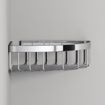 Корзина для душа угловая Am.Pm (Ам.Пм) Sense L, хром, A7452100