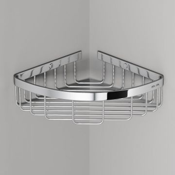 Корзина для душа угловая Am.Pm (Ам.Пм) Sense L, хром, A7452100