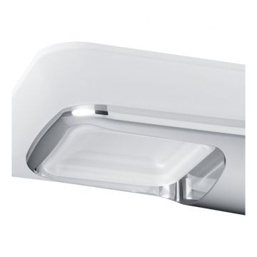 Мыльница настенная стеклянная Am.Pm (Ам.Пм) Inspire V2.0, хром, держатель, A50A34200
