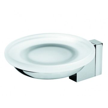 Стеклянная мыльница с настенным держателем Am.Pm (Ам.Пм) Admire, хром, держатель, A1034200