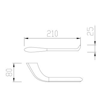 Бумагодержатель Abber (Аббер) Nord AA1531B черный матовый