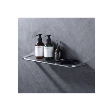 Полка стеклянная Abber (Аббер) Nord AA1555 хром