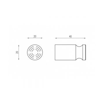 Крючок Abber (Аббер) Osten 316 AA1850BST сталь брашированная
