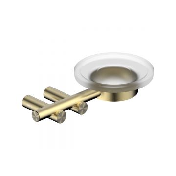 Мыльница с держателем Abber (Аббер) Osten 316 AA1858BG золото брашированное