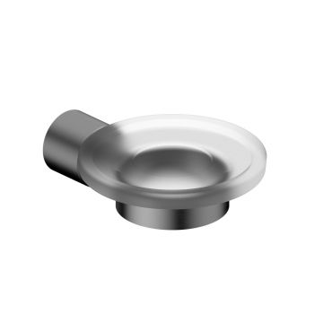 Мыльница с держателем Abber (Аббер) Osten 316 AA185A8BGG оружейная сталь брашированная