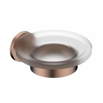 Мыльница с держателем Abber (Аббер) Pol 316 AA1958BRG розовое золото брашированное