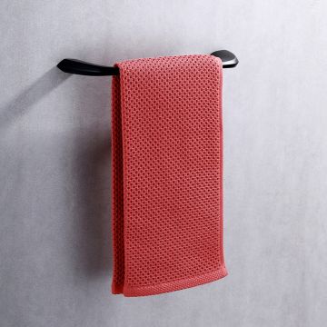 Полотенцедержатель Abber (Аббер) Nord AA1551B черный матовый