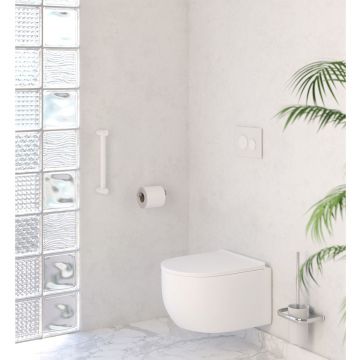 Поручень Сунержа (Sunerga) прямой d 28 мм, длина 300 мм Белый 12-3012-0300