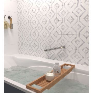 Поручень Сунержа (Sunerga) прямой d 28 мм, длина 300 мм Сатин 071-3012-0300