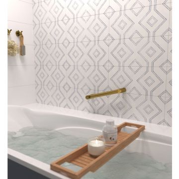 Поручень Сунержа (Sunerga) прямой d 28 мм, длина 300 мм Состаренная латунь 051-3012-0300