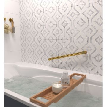 Поручень Сунержа (Sunerga) прямой d 28 мм, длина 500 мм Золото 03-3012-0500