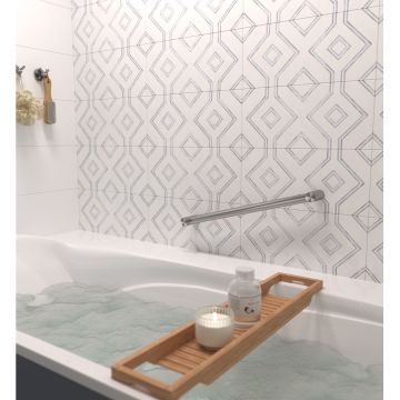 Поручень Сунержа (Sunerga) прямой d 28 мм, длина 500 мм Сатин 071-3012-0500