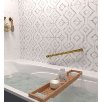 Поручень Сунержа (Sunerga) прямой d 28 мм, длина 500 мм Состаренная латунь 051-3012-0500