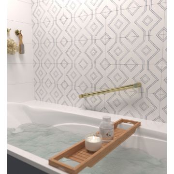 Поручень Сунержа (Sunerga) прямой d 28 мм, длина 500 мм Шампань 020-3012-0500