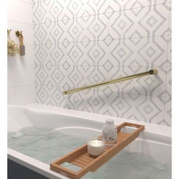 Поручень Сунержа (Sunerga) прямой d 28 мм, длина 800 мм Шампань 020-3012-0800