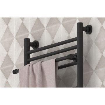 Полка Сунержа (Sunerga) , длина 370 мм МУАР Темный Титан РЕ-64 15-2012-0370