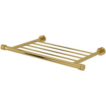 Полка Сунержа (Sunerga) прямая 4П, длина 370 мм Золото 03-2012-4370