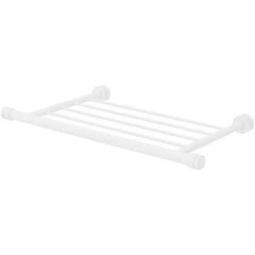 Полка Сунержа (Sunerga) прямая 4П, длина 370 мм Матовый белый 30-2012-4370